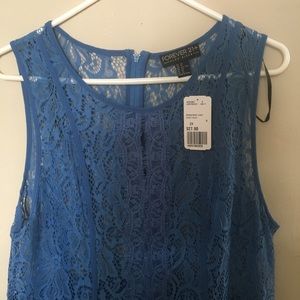 Forever 21 Plus Size Blue Lace dress